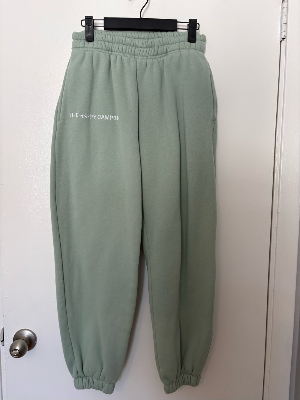The Happy Camper Sage Green Sweatpants